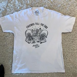 Sketchy Tank “Friends Till the End” Tee RARE